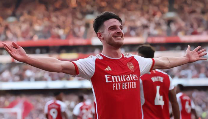 英超第10轮:阿森纳客场奏凯,赖斯荣膺队内最佳